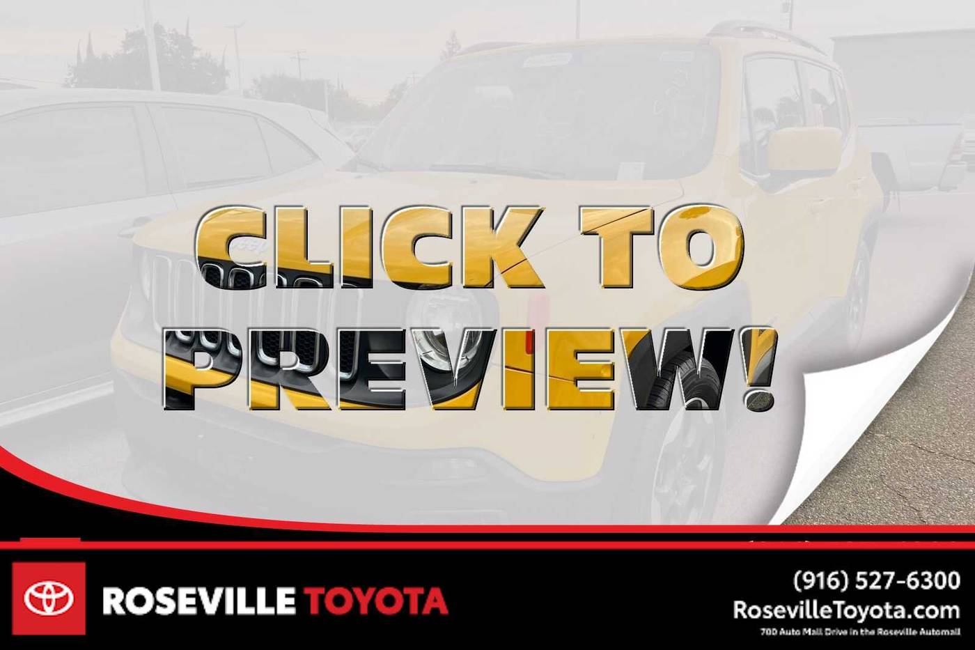 2018 Jeep Renegade Latitude — SUV — 102,233 mi — Roseville, CA