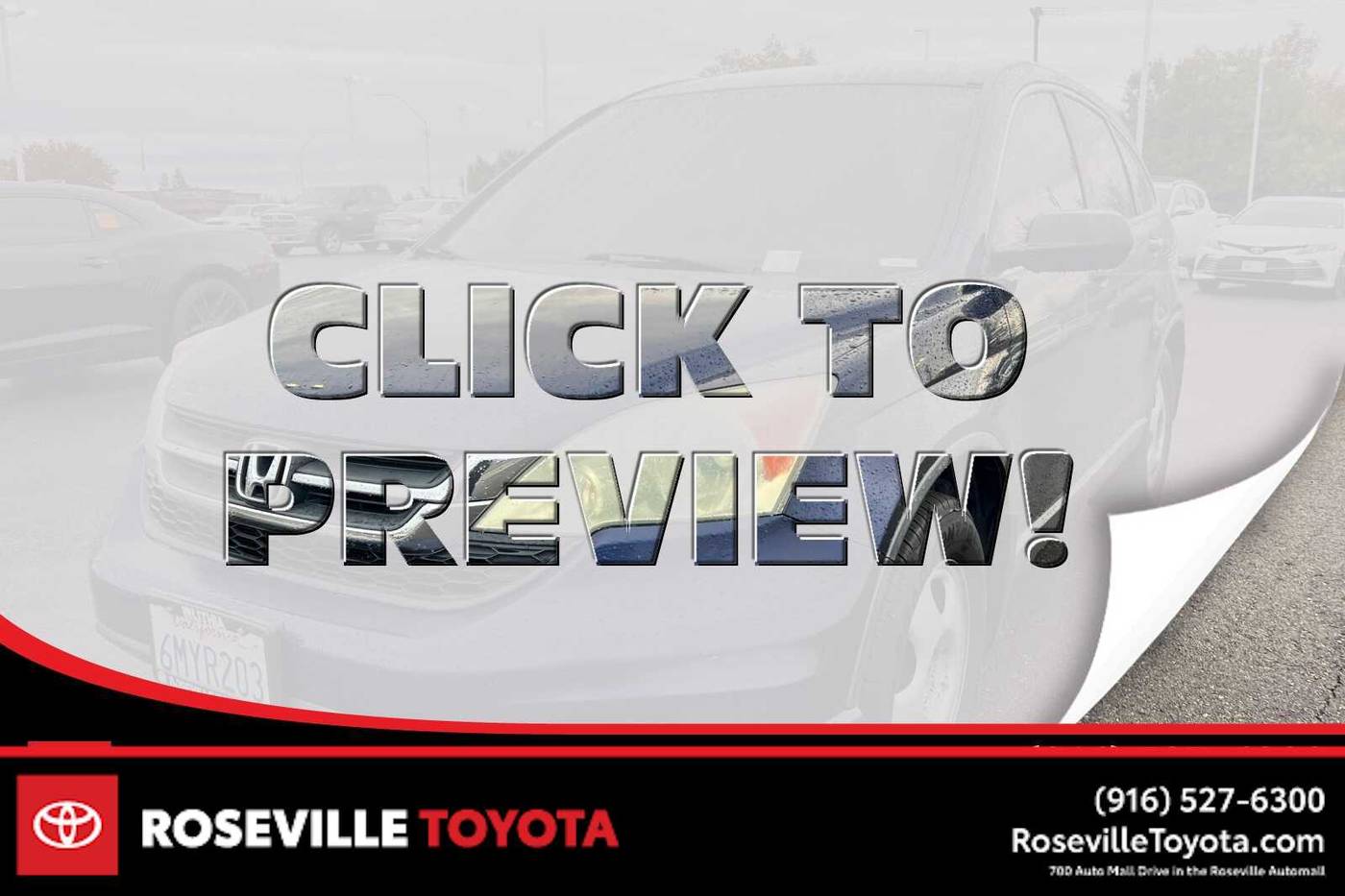 2010 Honda CR-V LX — SUV — 173,052 mi — Roseville, CA