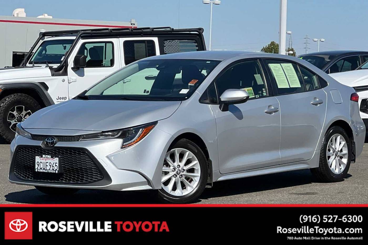 2022 Toyota Corolla LE — Sedan — 21,031 mi — Roseville, CA