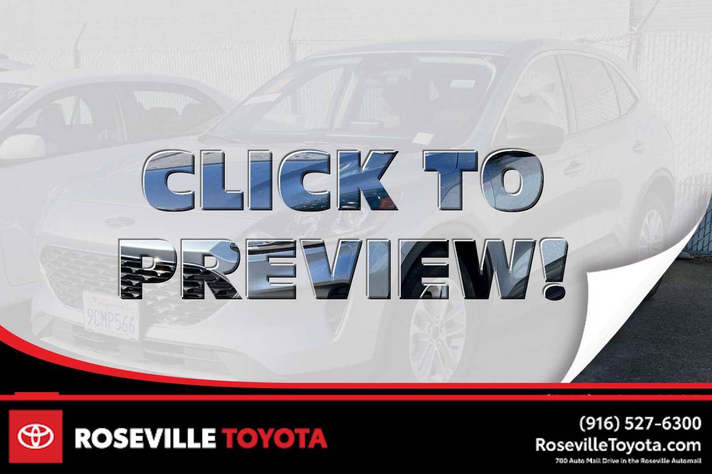2022 Ford Escape SE Hybrid — SUV — 23,275 mi — Roseville, CA