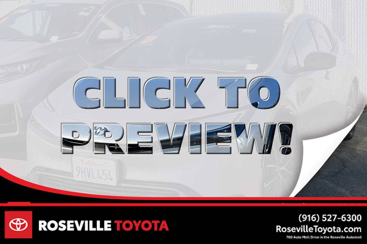 2023 Toyota Prius Limited — Hatchback — 37,351 mi — Roseville, CA