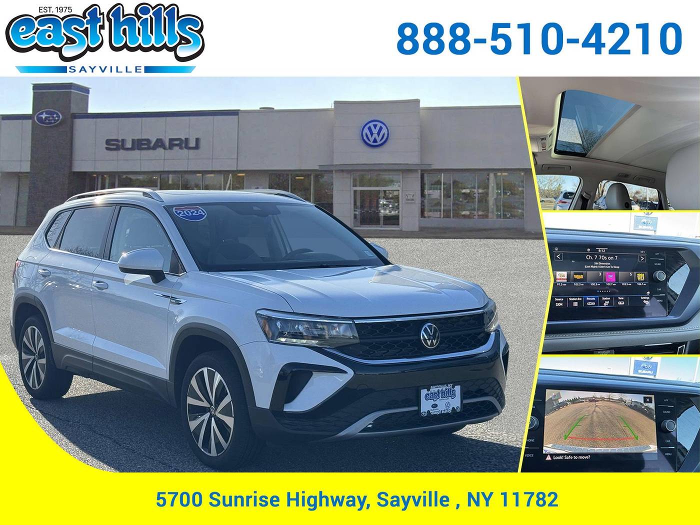 2024 Volkswagen Taos SE — SUV — 12,956 mi — Sayville, NY
