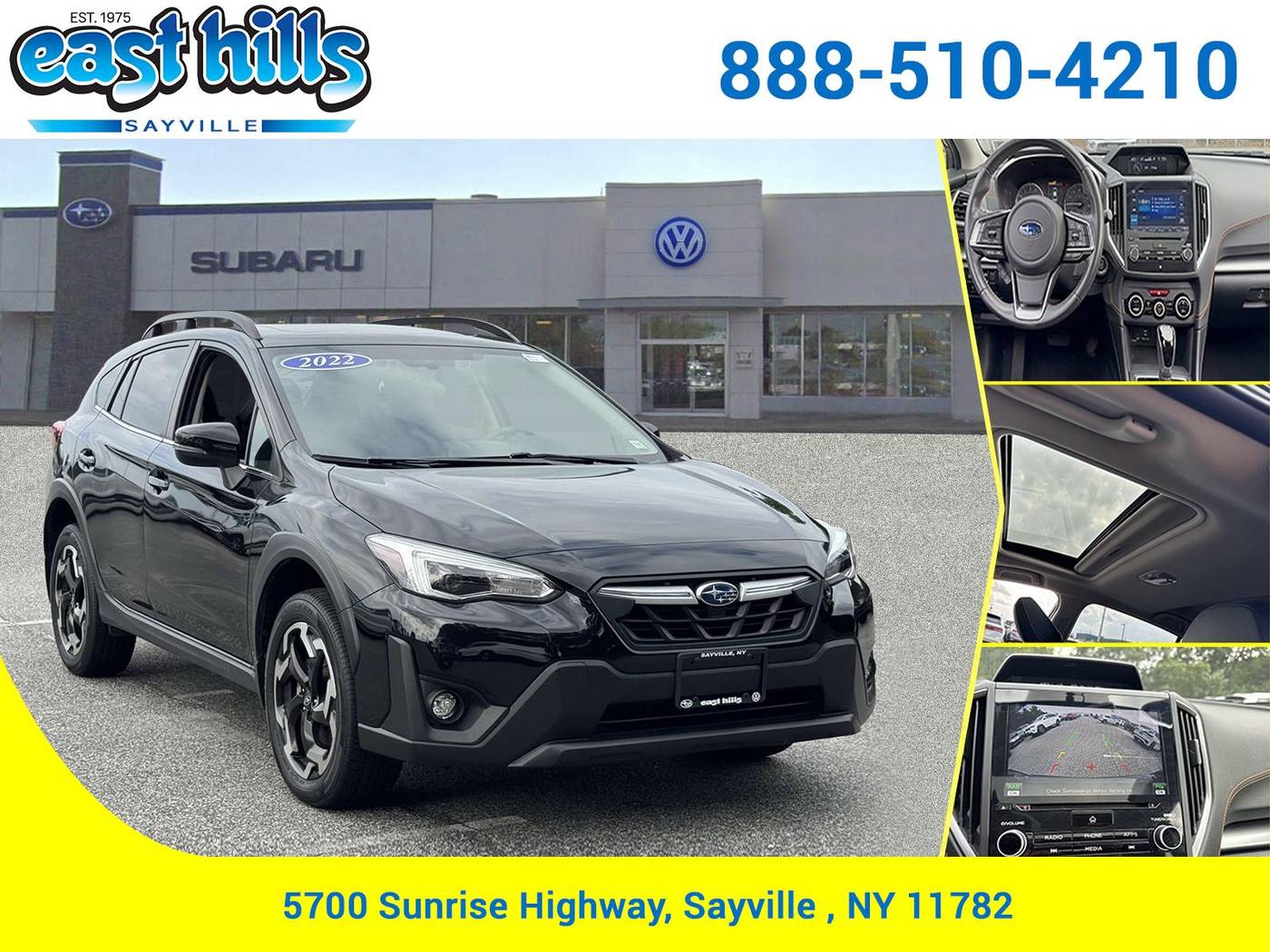 2022 Subaru Crosstrek Limited — SUV — 17,375 mi — Sayville, NY