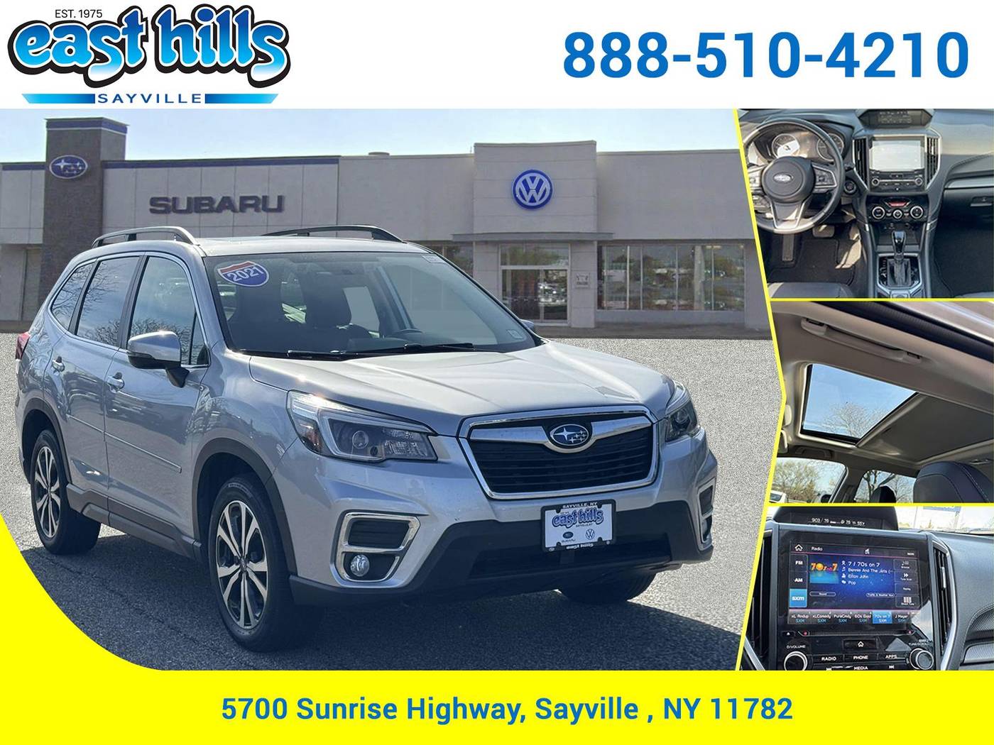 2021 Subaru Forester 2.5i Limited — SUV — 41,156 mi — Sayville, NY