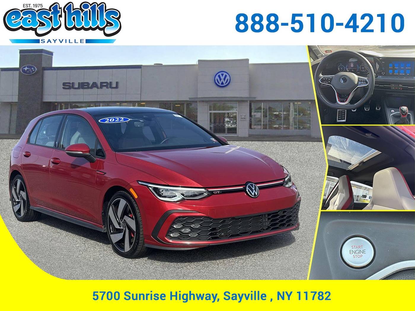 2022 Volkswagen Golf GTI SE — Hatchback — 29,132 mi — Sayville, NY