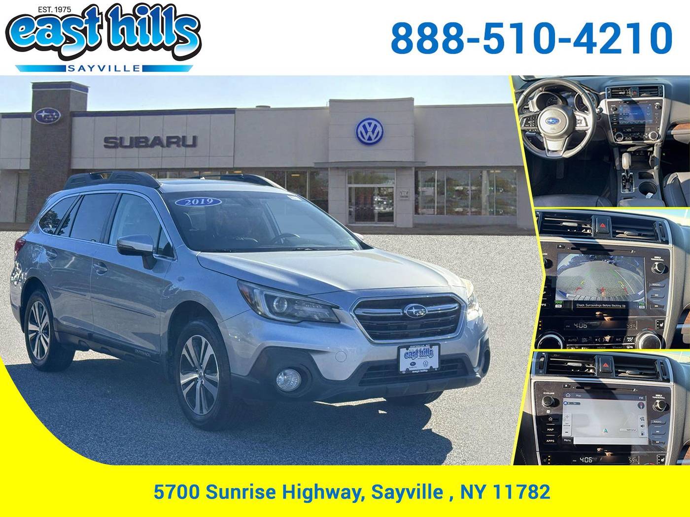2019 Subaru Outback 2.5i Limited — SUV — 68,392 mi — Sayville, NY