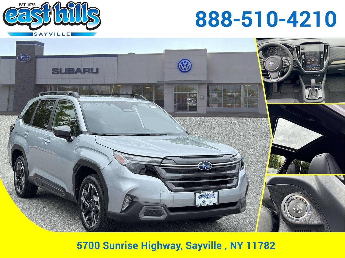 2025 Subaru Forester Limited — SUV — 4,819 mi — Sayville, NY
