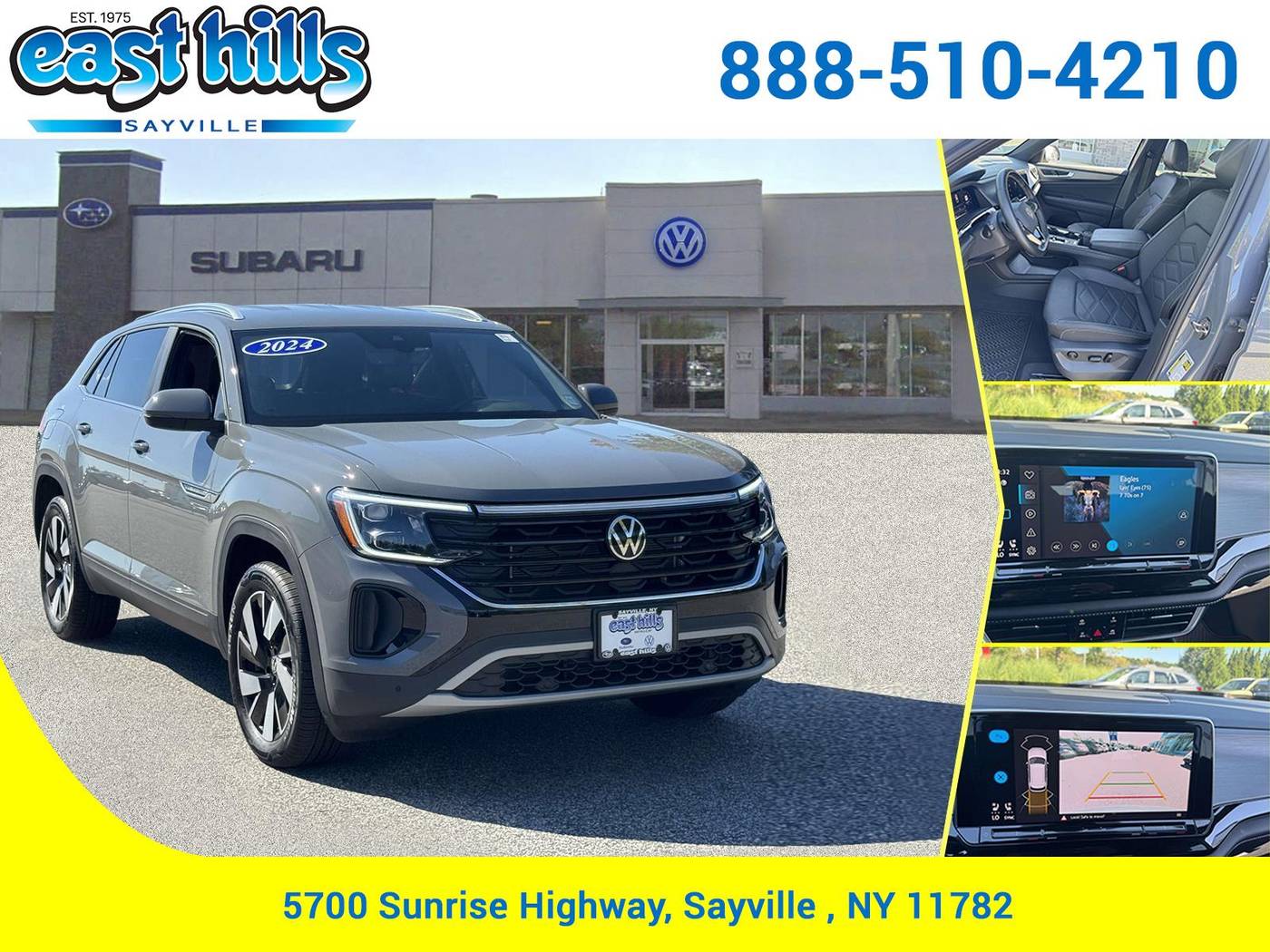 2024 Volkswagen Atlas Cross Sport SE with Technology — SUV — 11,711 mi — Sayville, NY
