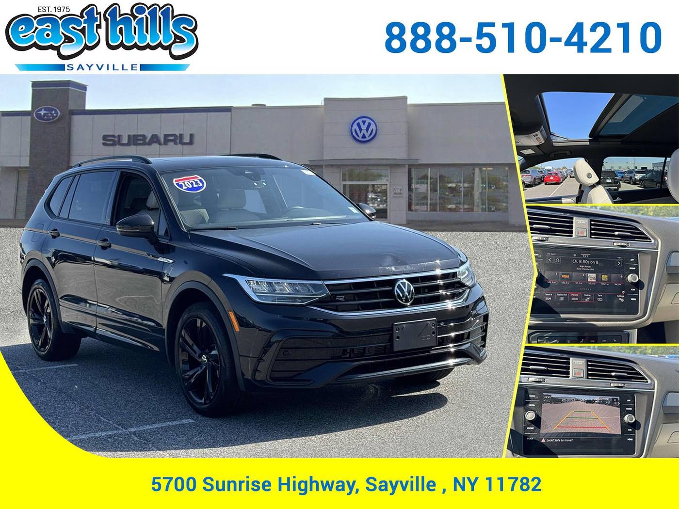 2023 Volkswagen Tiguan SE R-Line Black — SUV — 36,640 mi — Sayville, NY