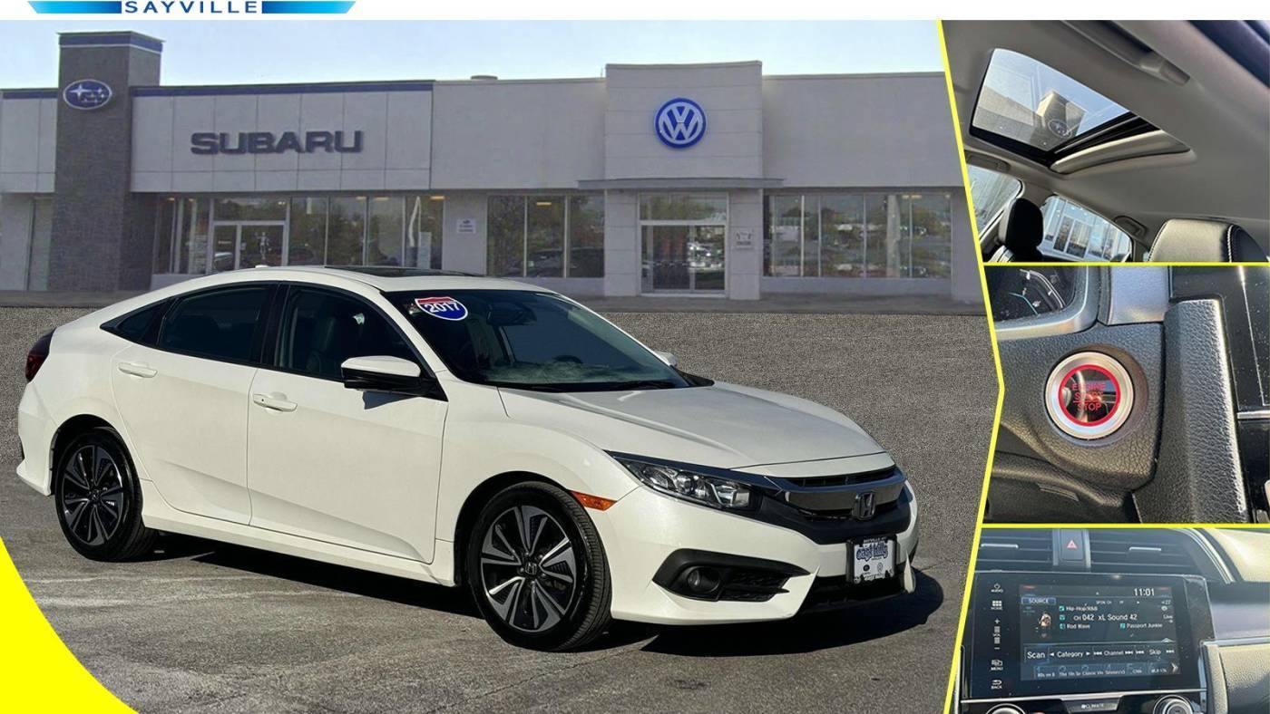 2017 Honda Civic EX-L — Sedan — 61,938 mi — Sayville, NY