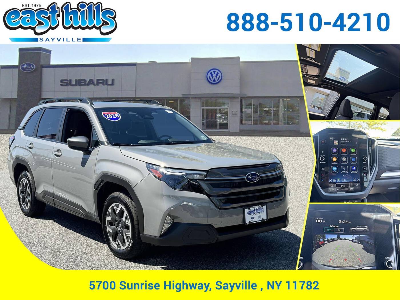 2025 Subaru Forester Premium — SUV — 6,809 mi — Sayville, NY