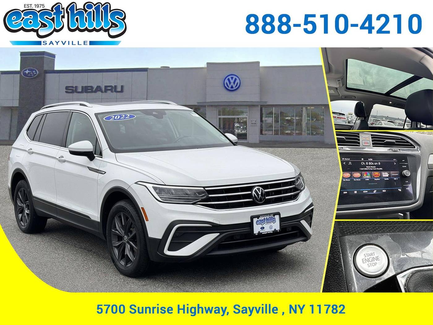 2022 Volkswagen Tiguan SE — SUV — 32,813 mi — Sayville, NY