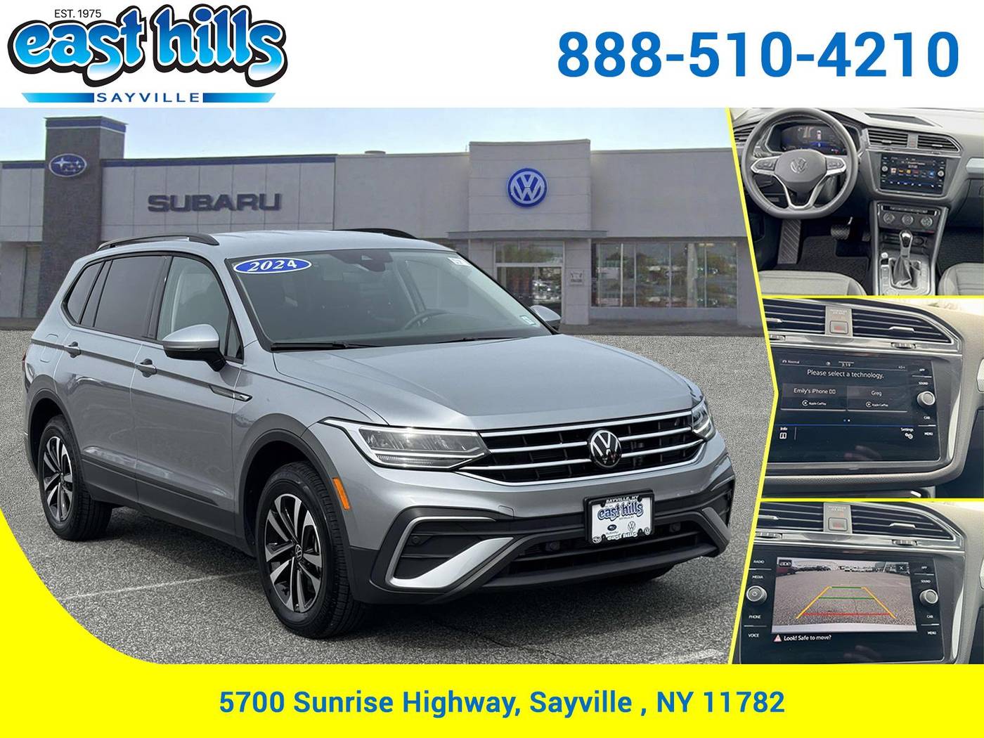 2024 Volkswagen Tiguan S — SUV — 7,286 mi — Sayville, NY
