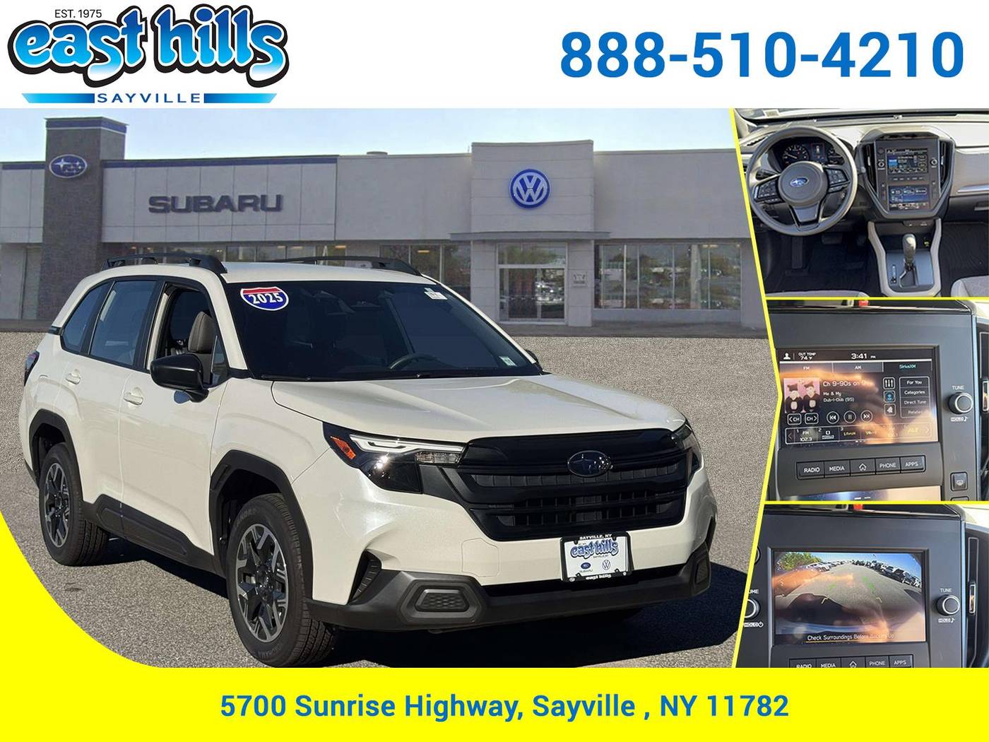 2025 Subaru Forester Base — SUV — 3,723 mi — Sayville, NY