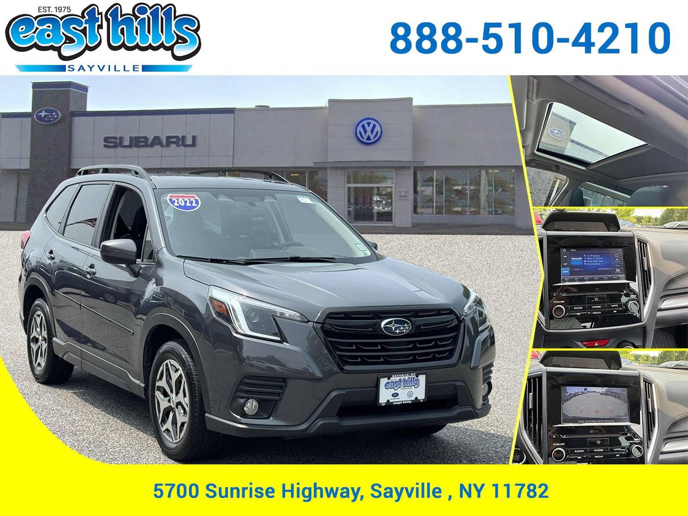 2022 Subaru Forester Premium — SUV — 48,010 mi — Sayville, NY