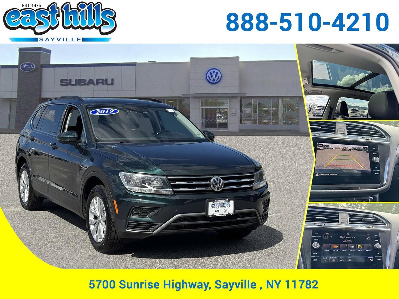 2019 Volkswagen Tiguan SE — SUV — 62,550 mi — Sayville, NY