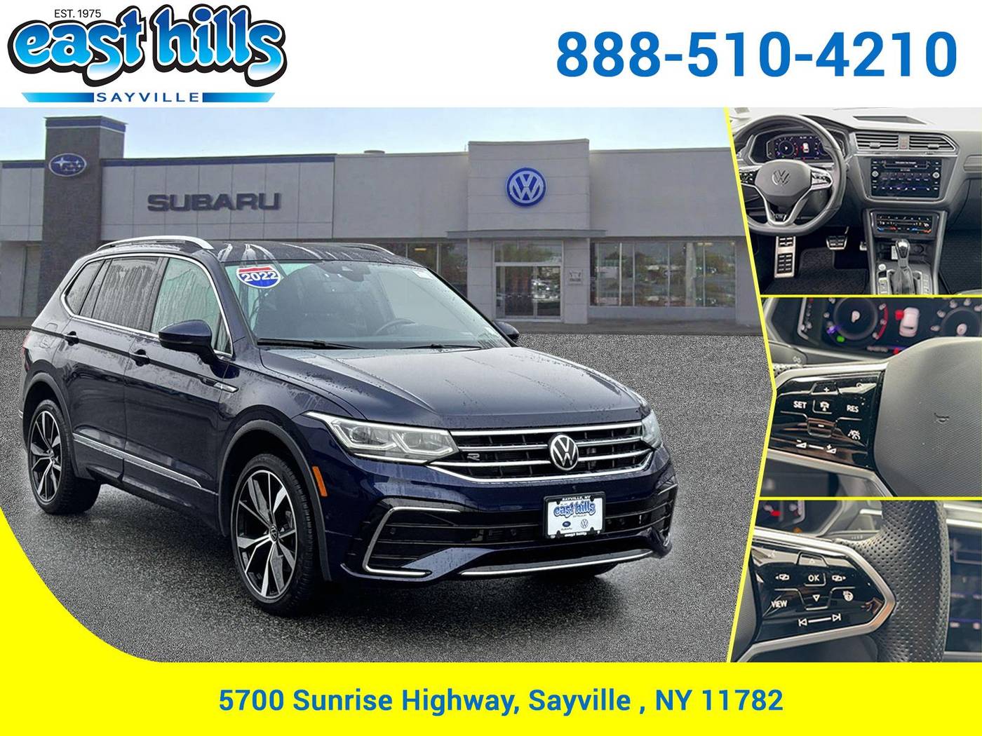 2022 Volkswagen Tiguan SEL R-Line — SUV — 32,746 mi — Sayville, NY