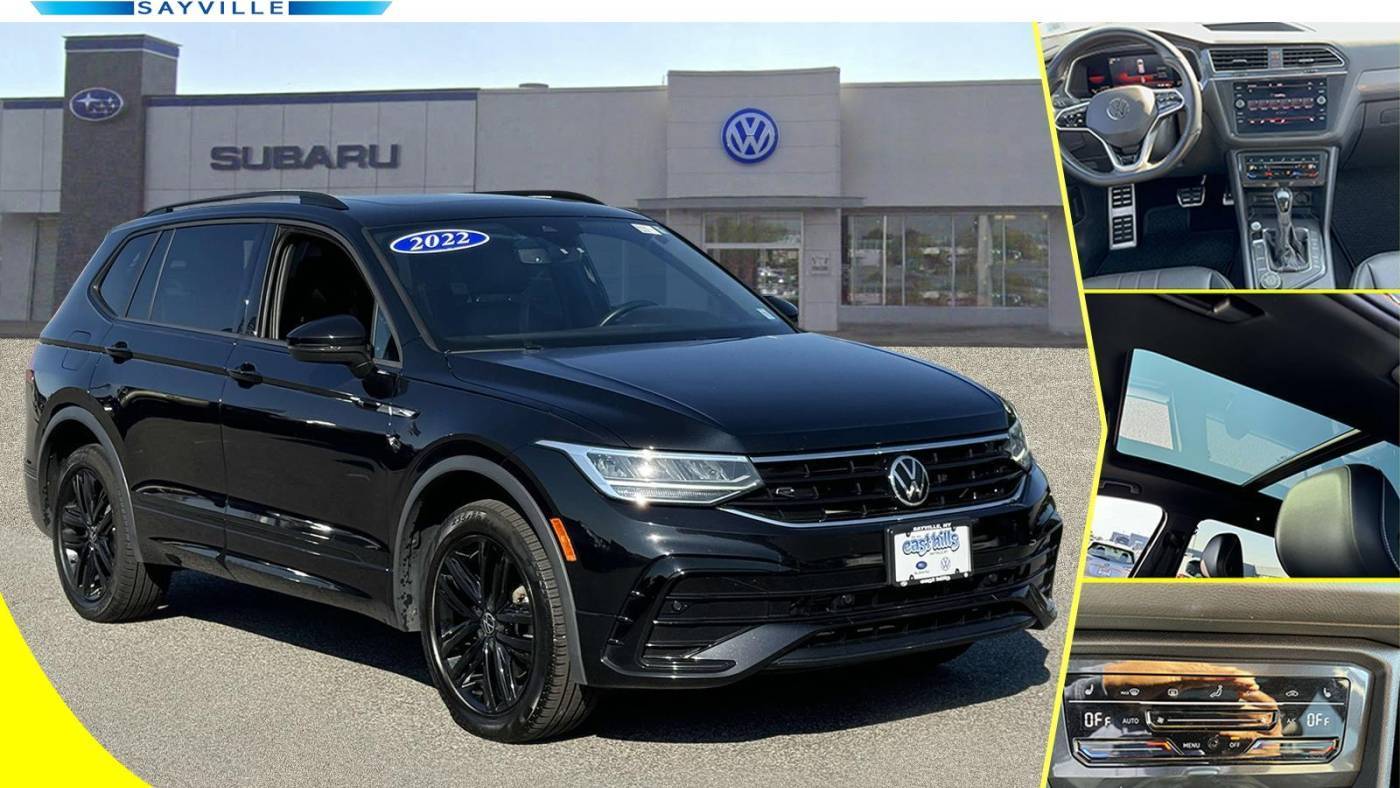 2022 Volkswagen Tiguan SE R-Line Black — SUV — 48,197 mi — Sayville, NY