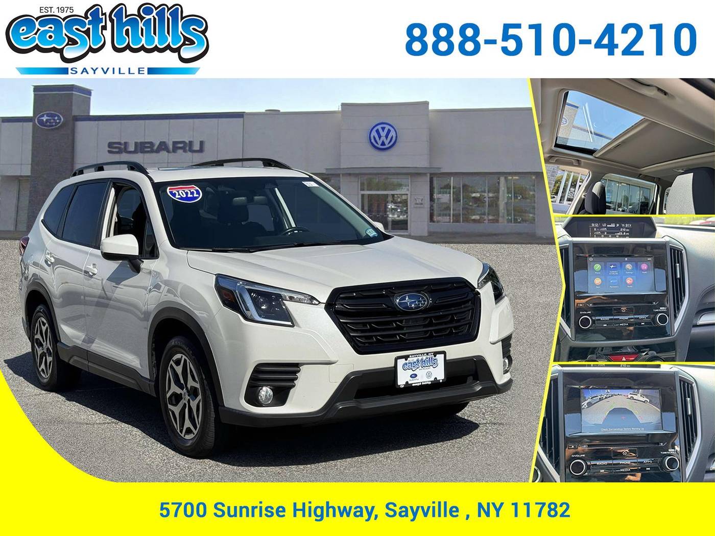 2022 Subaru Forester Premium — SUV — 31,067 mi — Sayville, NY