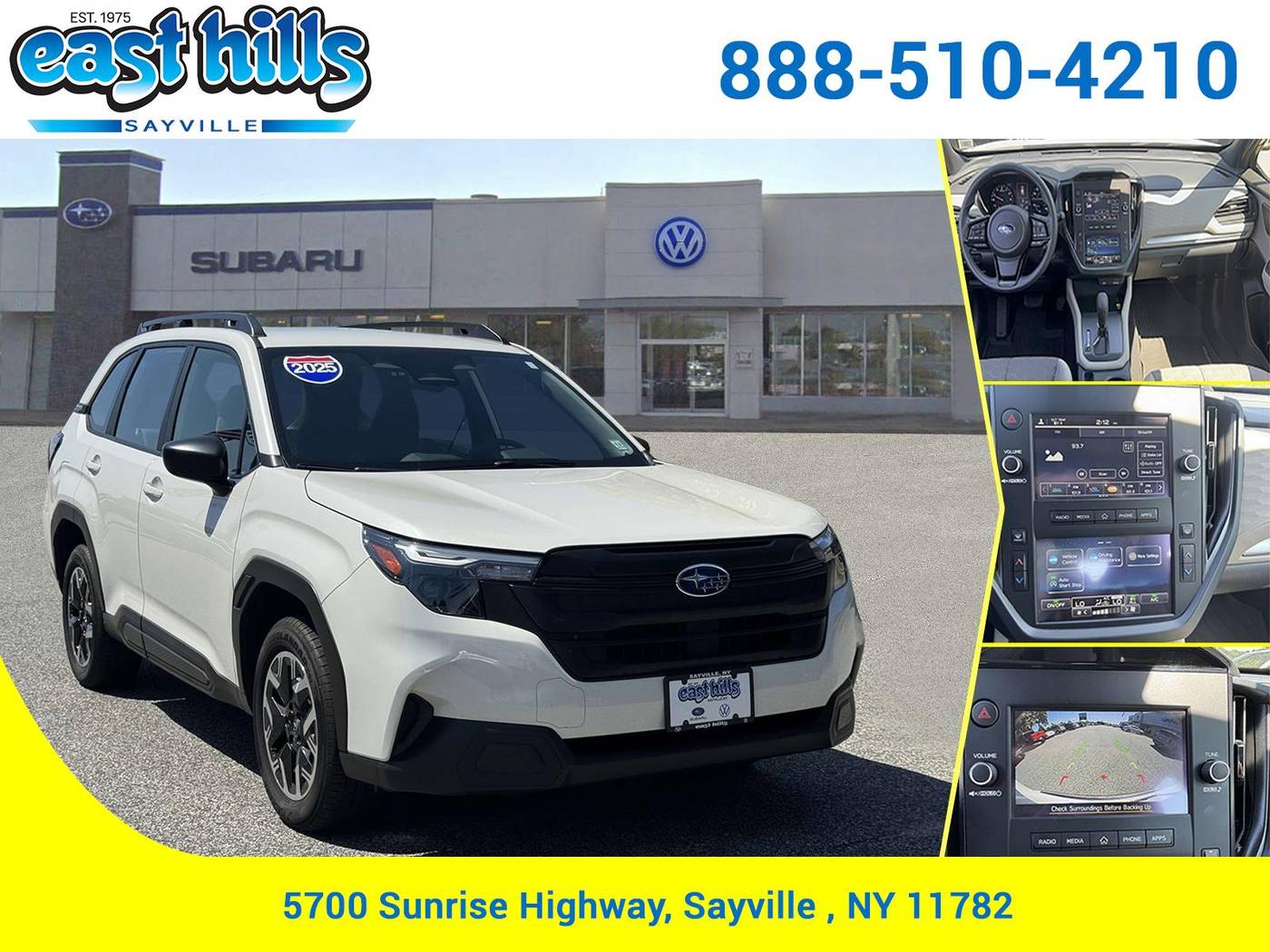 2025 Subaru Forester Base — SUV — 10,733 mi — Sayville, NY