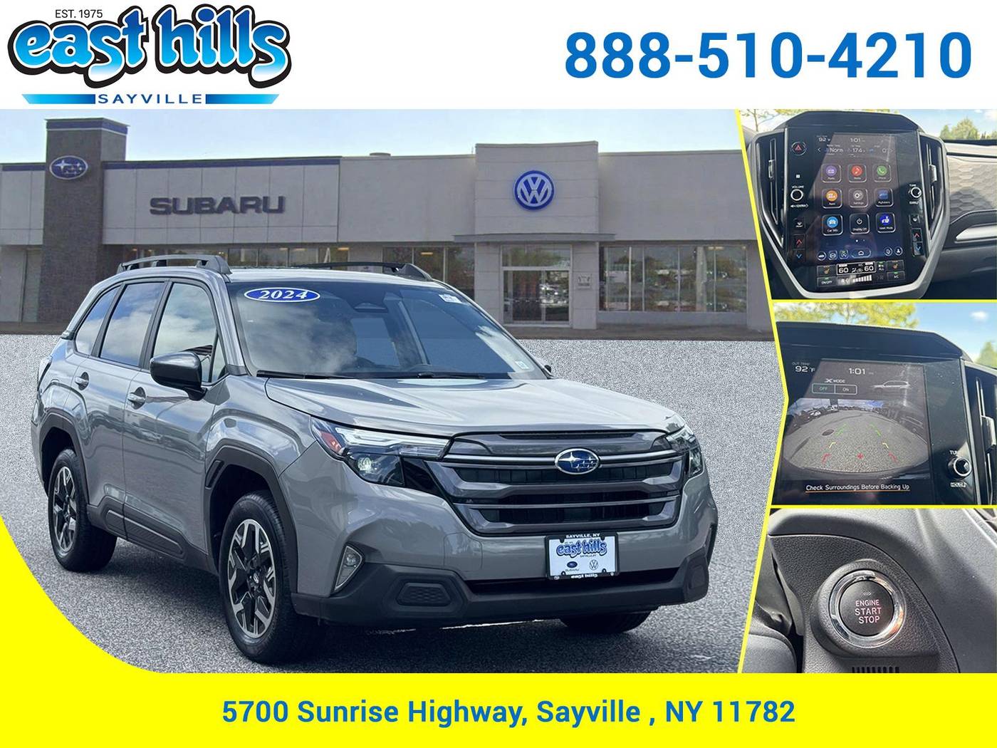 2025 Subaru Forester Premium — SUV — 7,822 mi — Sayville, NY