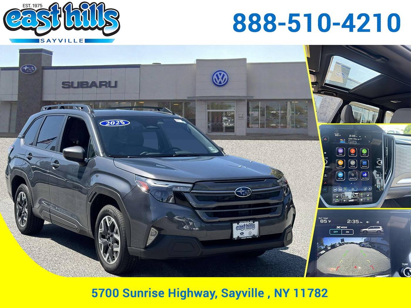 2025 Subaru Forester Premium — SUV — 9,061 mi — Sayville, NY