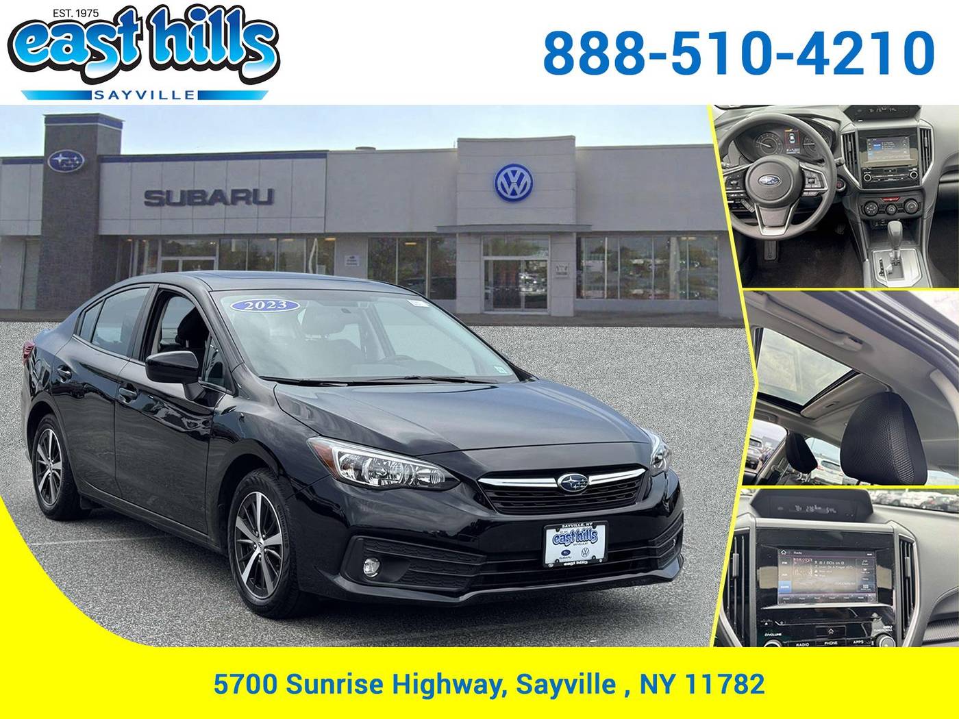 2023 Subaru Impreza 2.0i Premium — Sedan — 45,807 mi — Sayville, NY