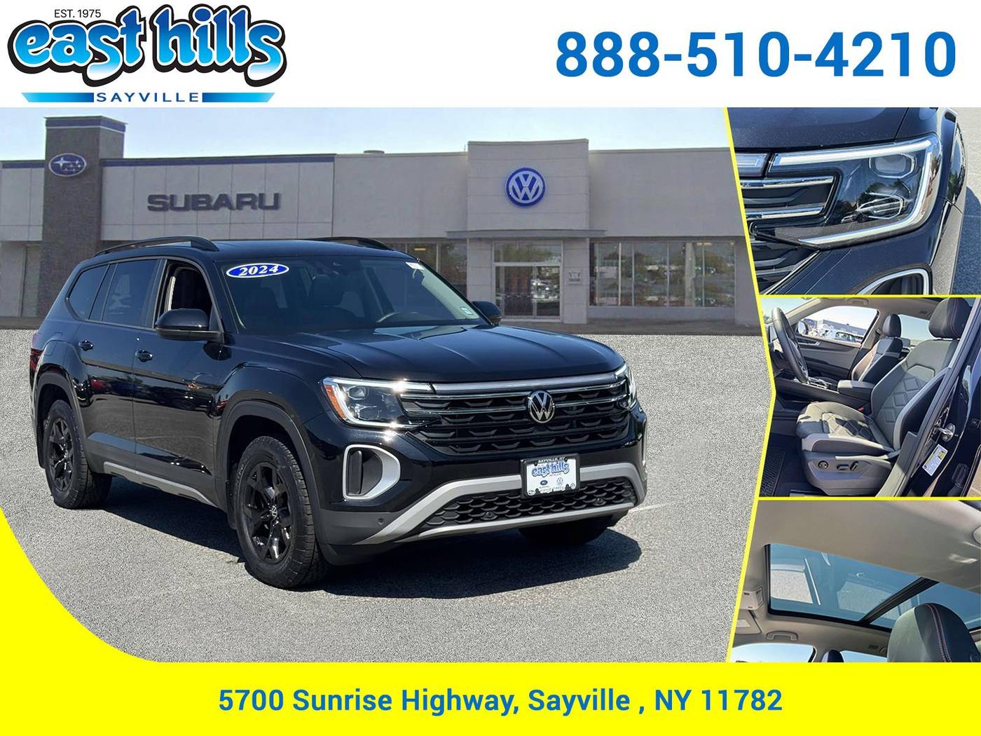 2024 Volkswagen Atlas Peak Edition SE with Technology — SUV — 9,631 mi — Sayville, NY