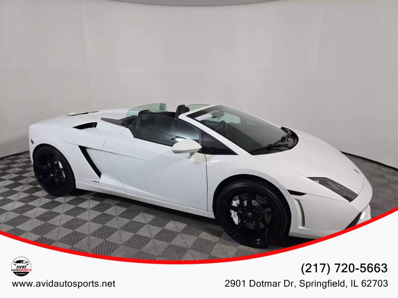 2011 Lamborghini Gallardo LP560-4 — Convertible — 28,210 mi — SPRINGFIELD, IL