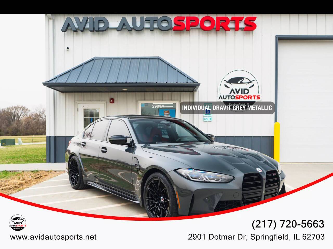 2022 BMW M3 Competition — Sedan — 36,316 mi — SPRINGFIELD, IL