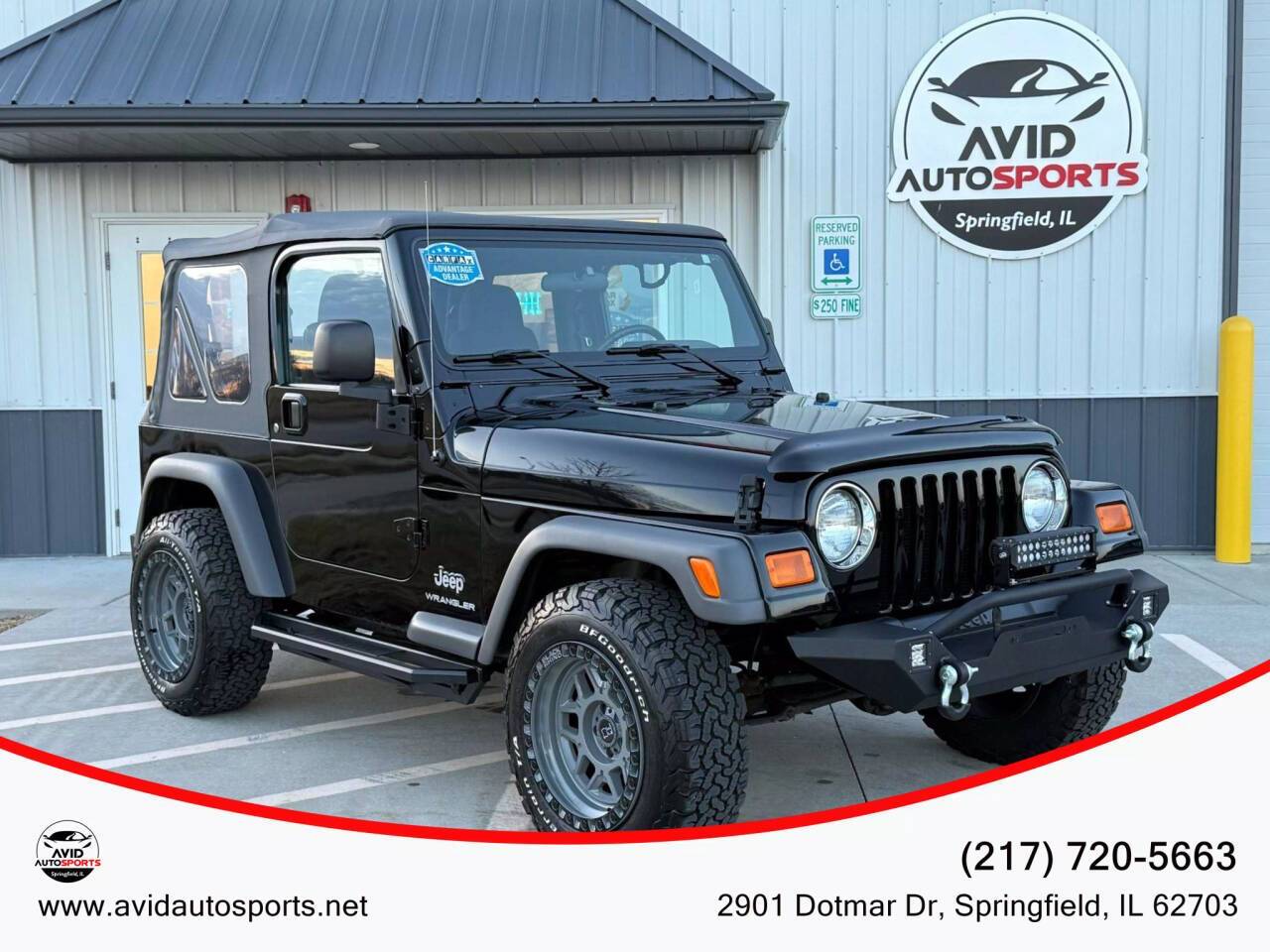 2005 Jeep Wrangler SE — SUV — 50,410 mi — SPRINGFIELD, IL