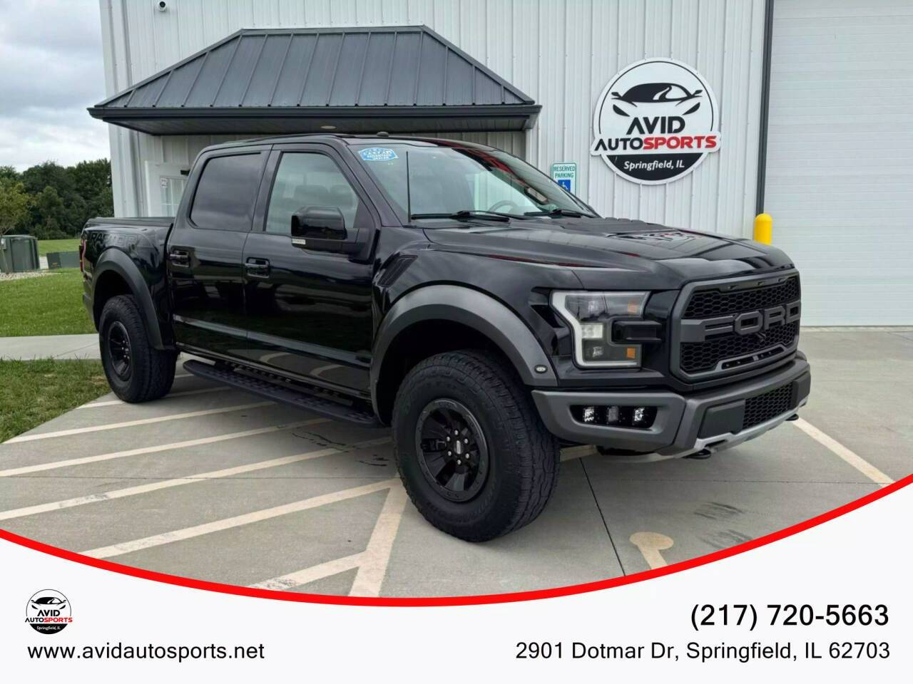 2018 Ford F-150 Raptor — Pickup Truck — 103,731 mi — SPRINGFIELD, IL