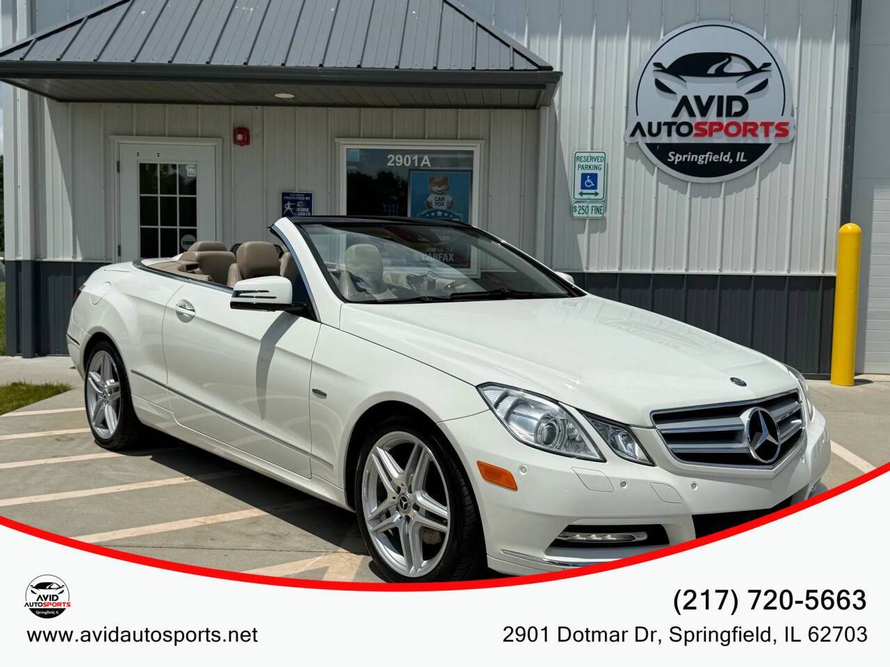 2012 Mercedes-Benz E-Class E 350 — Convertible — 81,000 mi — SPRINGFIELD, IL