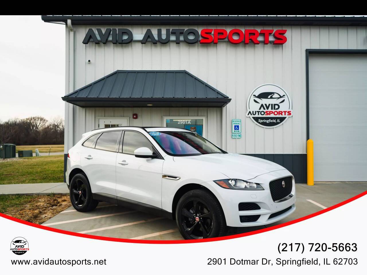 2018 Jaguar F-PACE Premium — SUV — 49,952 mi — SPRINGFIELD, IL