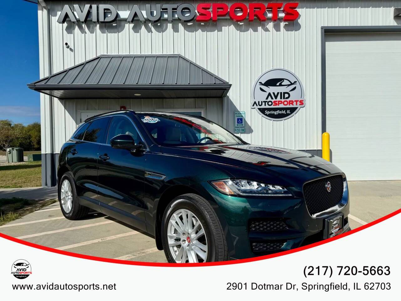 2018 Jaguar F-PACE Prestige — SUV — 26,234 mi — SPRINGFIELD, IL