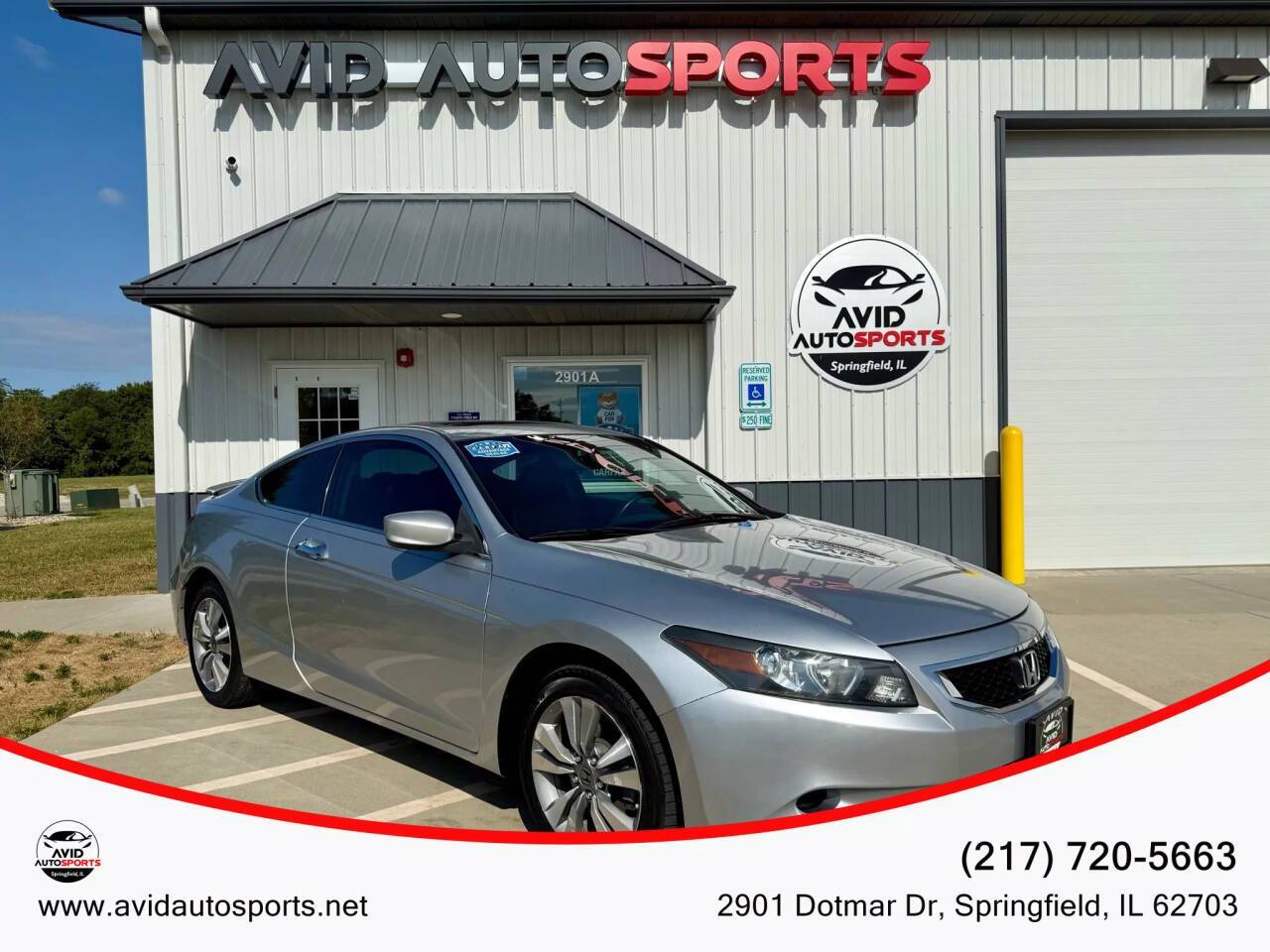 2009 Honda Accord EX-L — Coupe — 89,324 mi — SPRINGFIELD, IL