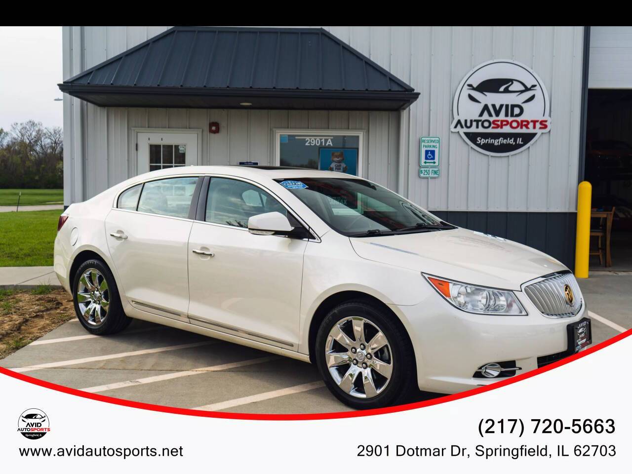 2012 Buick LaCrosse Premium 1 — Sedan — 116,000 mi — SPRINGFIELD, IL