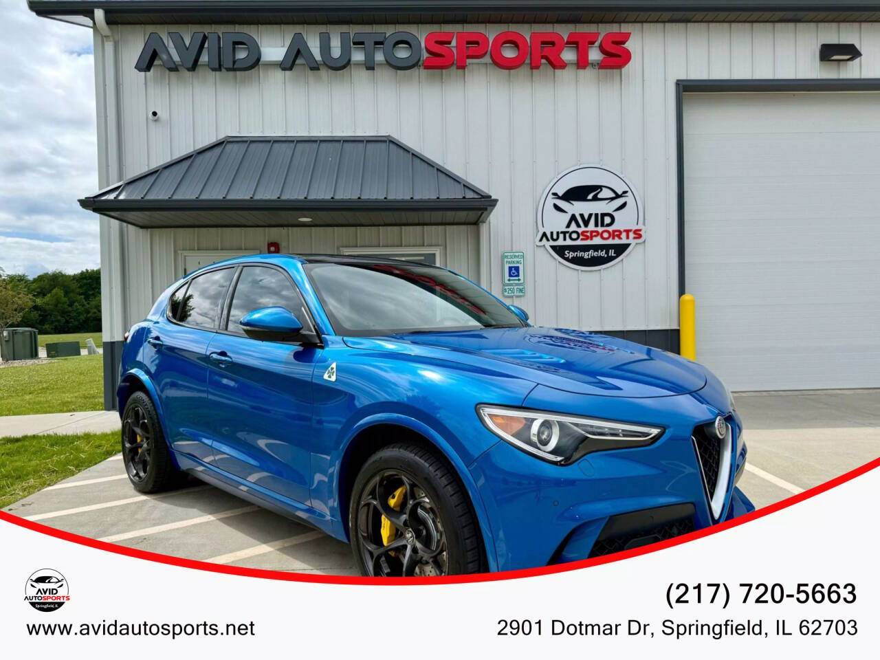 2019 Alfa Romeo Stelvio Quadrifoglio — SUV — 39,631 mi — SPRINGFIELD, IL