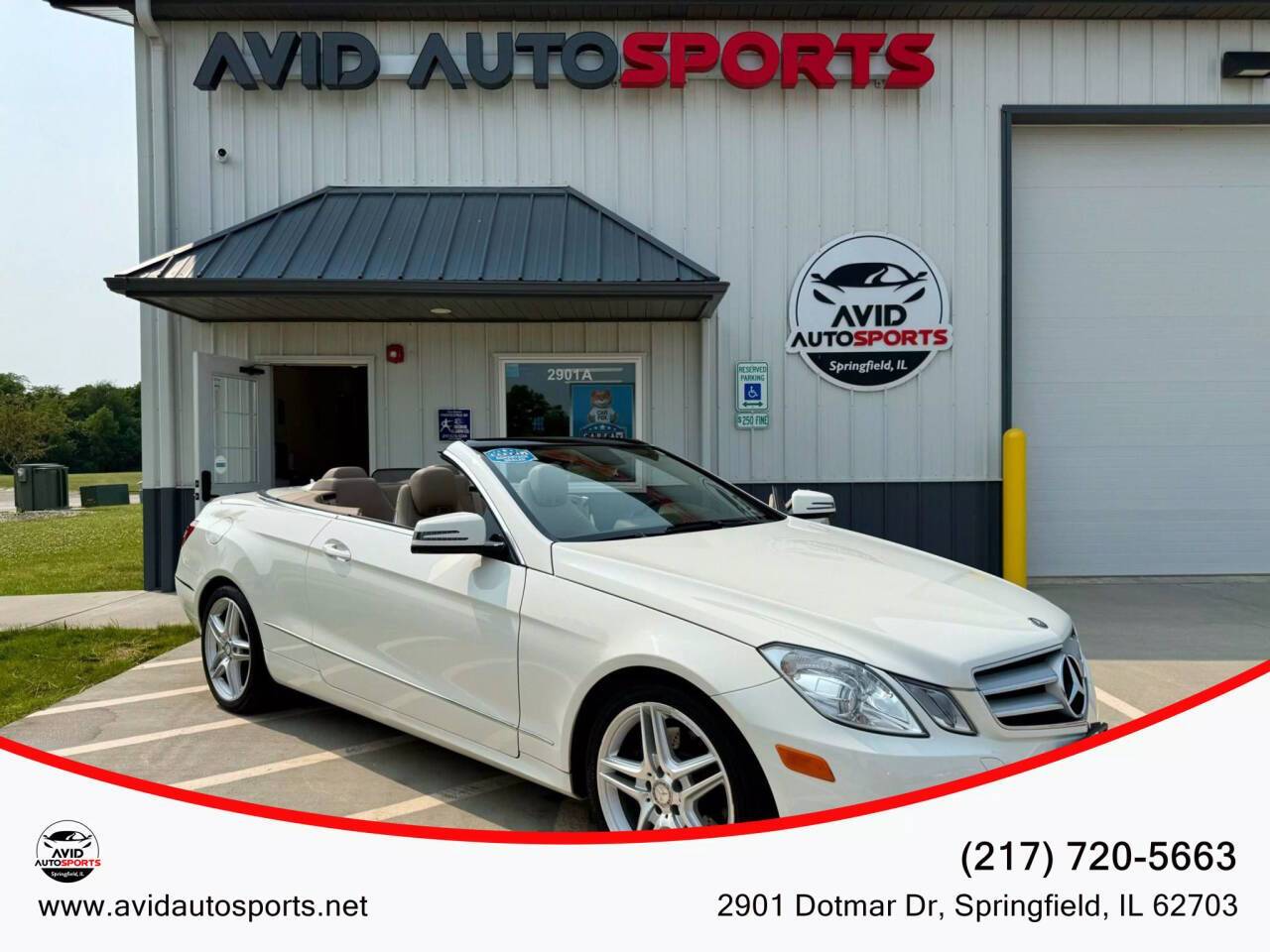 2011 Mercedes-Benz E-Class E 350 — Convertible — 60,777 mi — SPRINGFIELD, IL