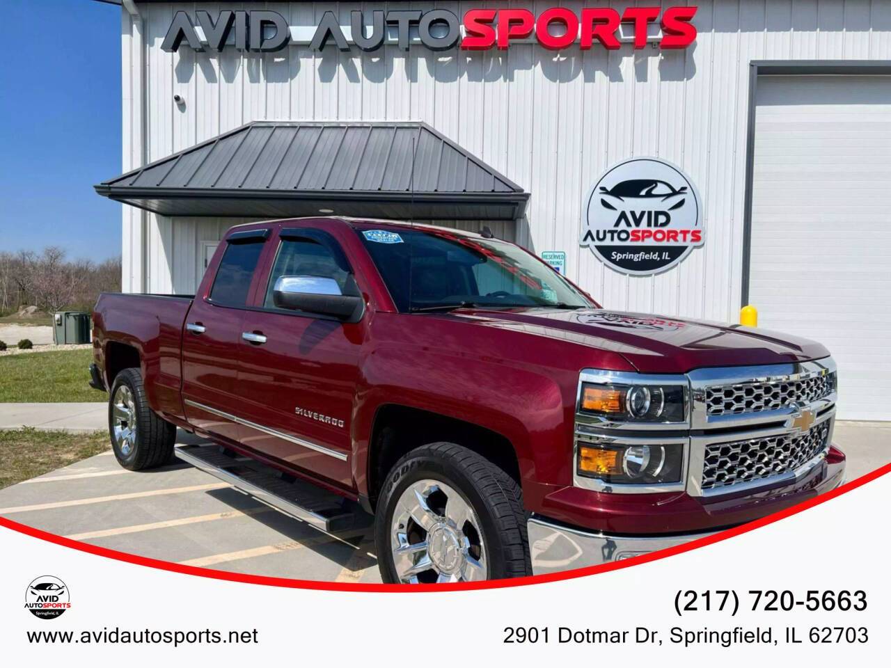 2014 Chevrolet Silverado 1500 LTZ — Pickup Truck — 115,498 mi — SPRINGFIELD, IL