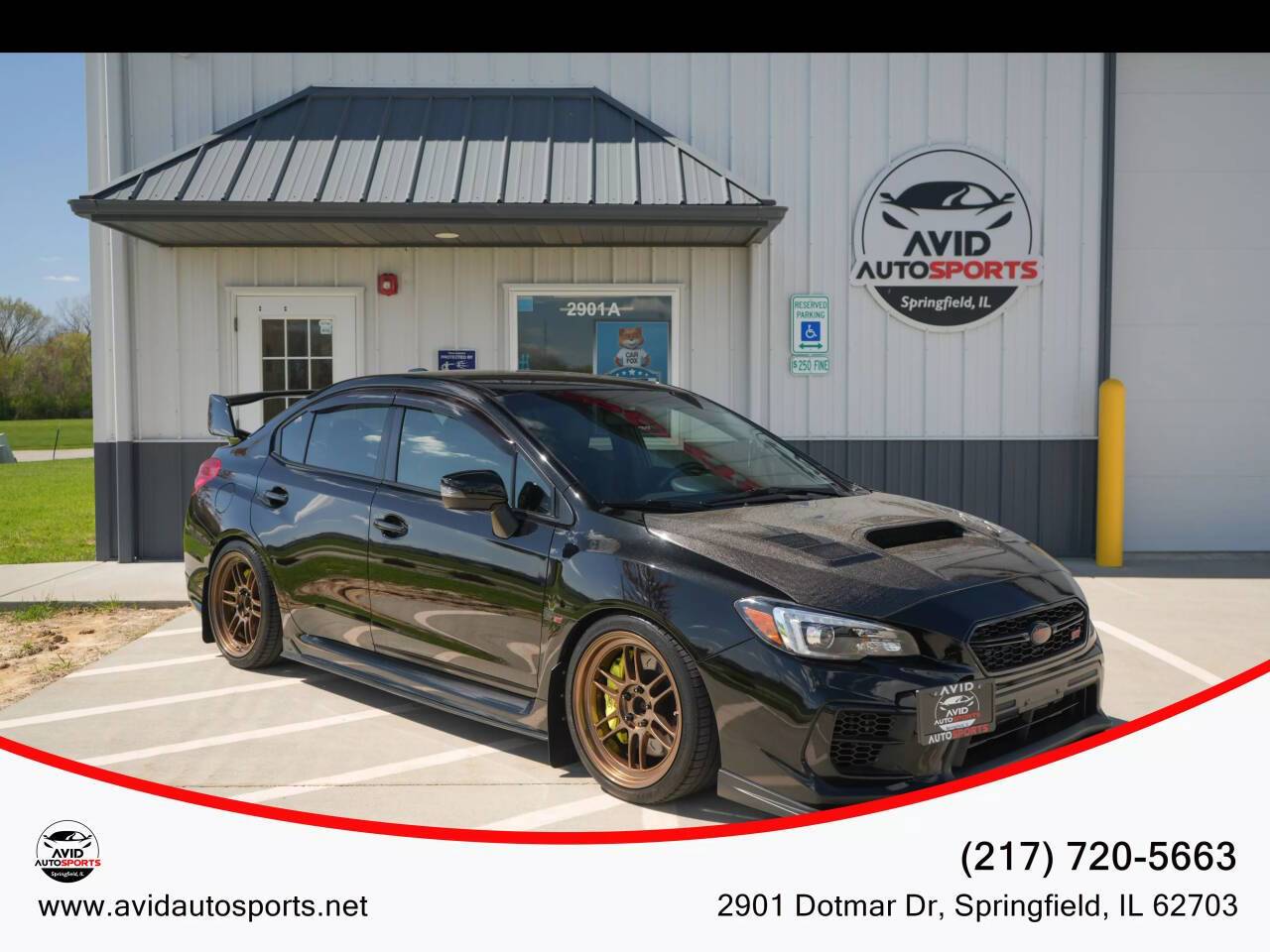 2018 Subaru WRX STI — Sedan — 55,244 mi — SPRINGFIELD, IL
