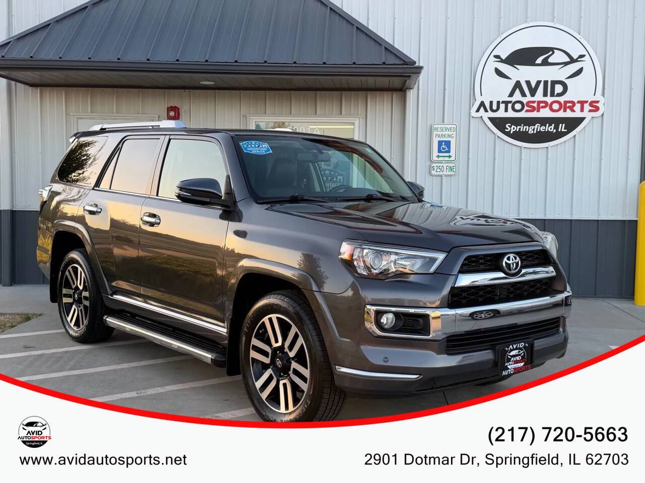 2017 Toyota 4Runner Limited — SUV — 105,604 mi — SPRINGFIELD, IL