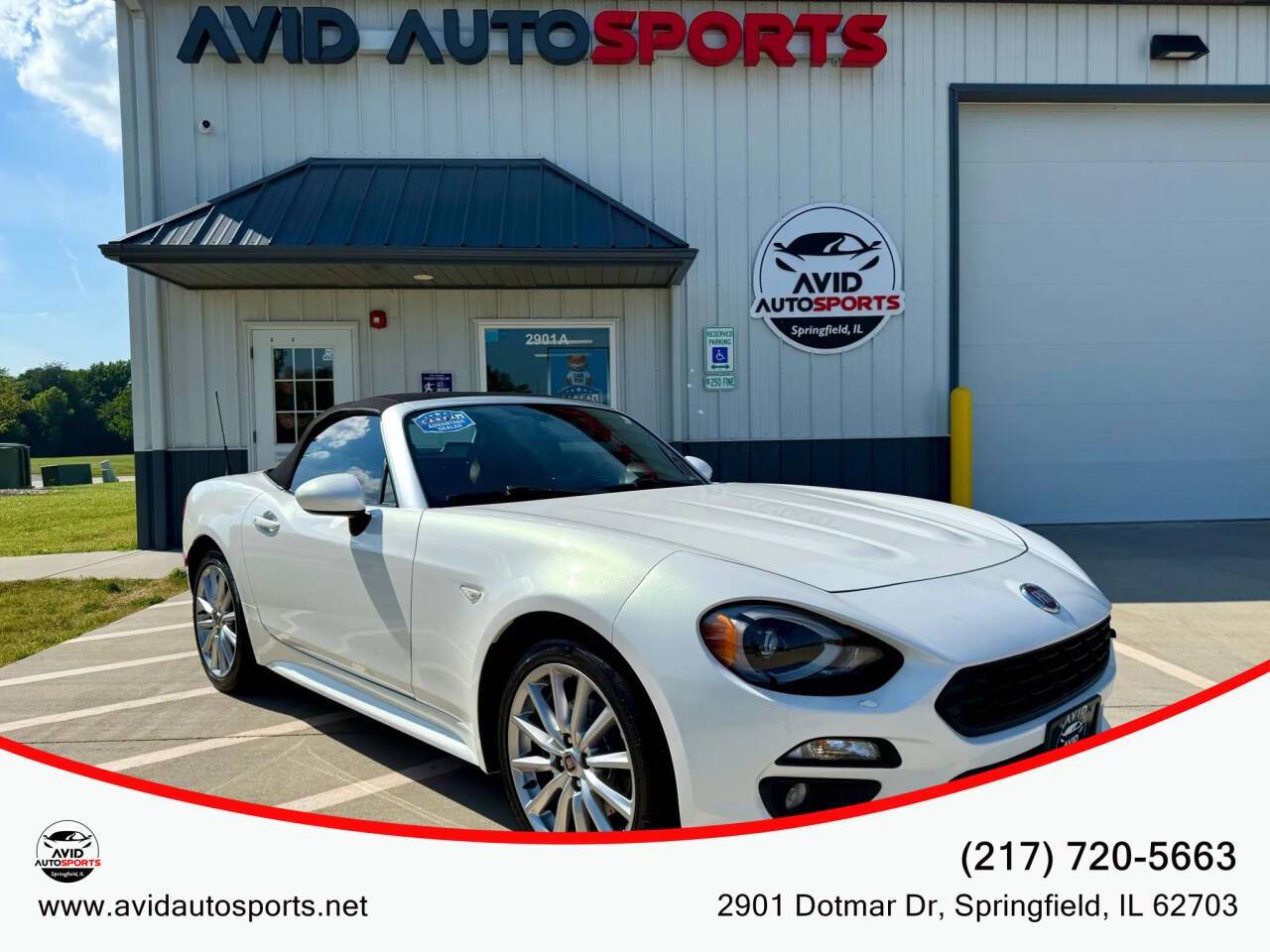 2017 FIAT 124 Spider Lusso — Convertible — 90,132 mi — SPRINGFIELD, IL