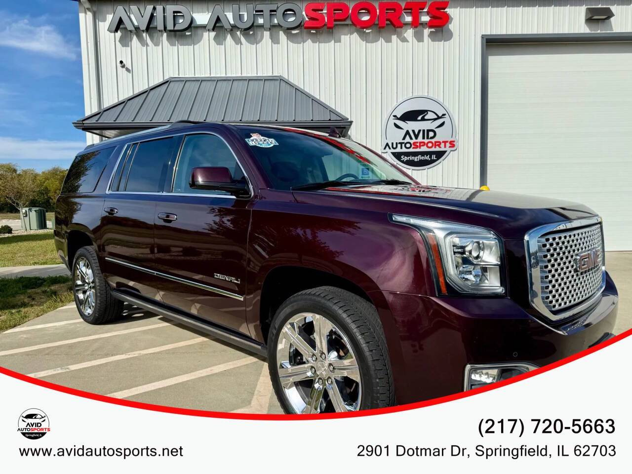 2017 GMC Yukon Denali — SUV — 80,533 mi — SPRINGFIELD, IL