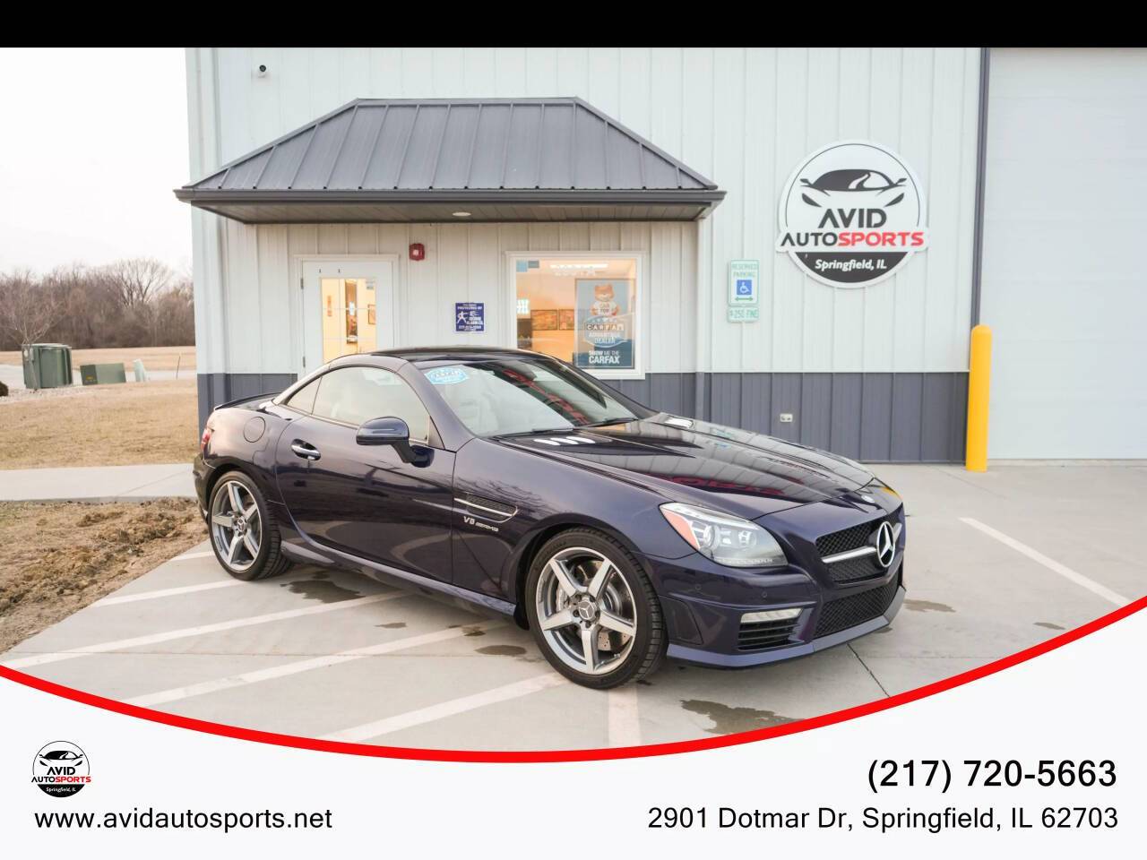 2016 Mercedes-Benz SLK SLK 55 AMG — Convertible — 100,794 mi — SPRINGFIELD, IL