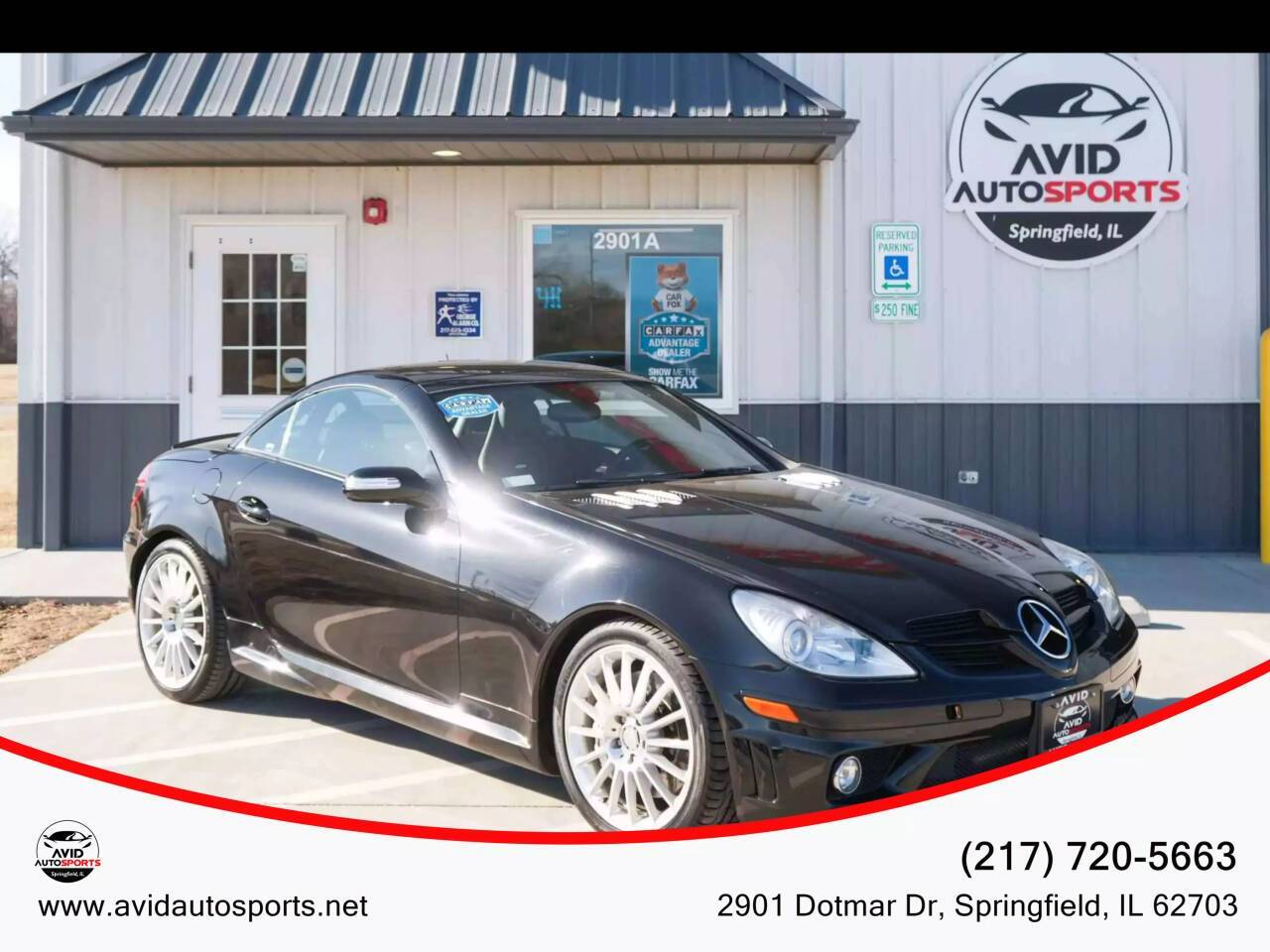 2005 Mercedes-Benz SLK SLK 55 AMG — Convertible — 87,346 mi — SPRINGFIELD, IL