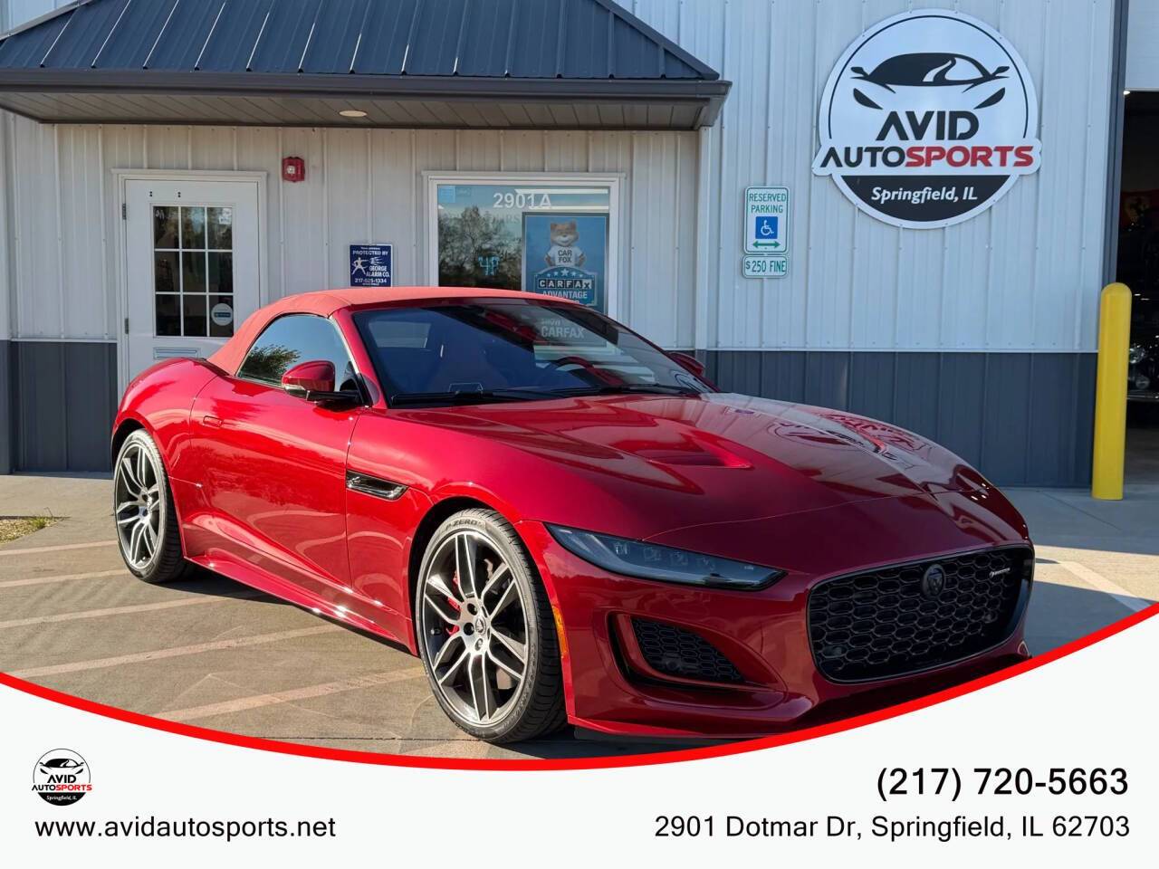 2024 Jaguar F-TYPE R-Dynamic — Convertible — 2,687 mi — SPRINGFIELD, IL