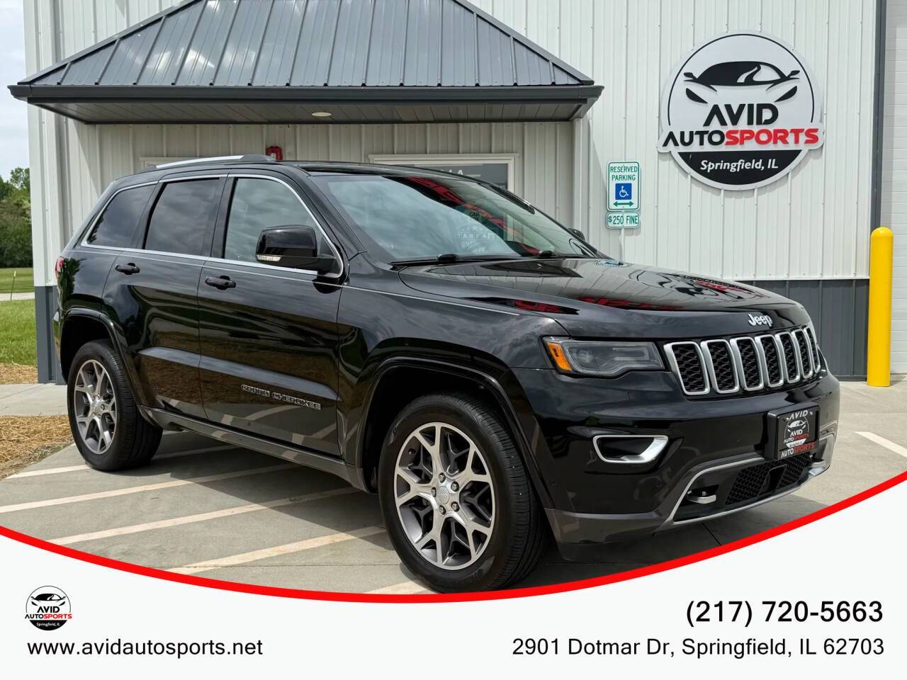 2018 Jeep Grand Cherokee Sterling Edition — SUV — 87,948 mi — SPRINGFIELD, IL
