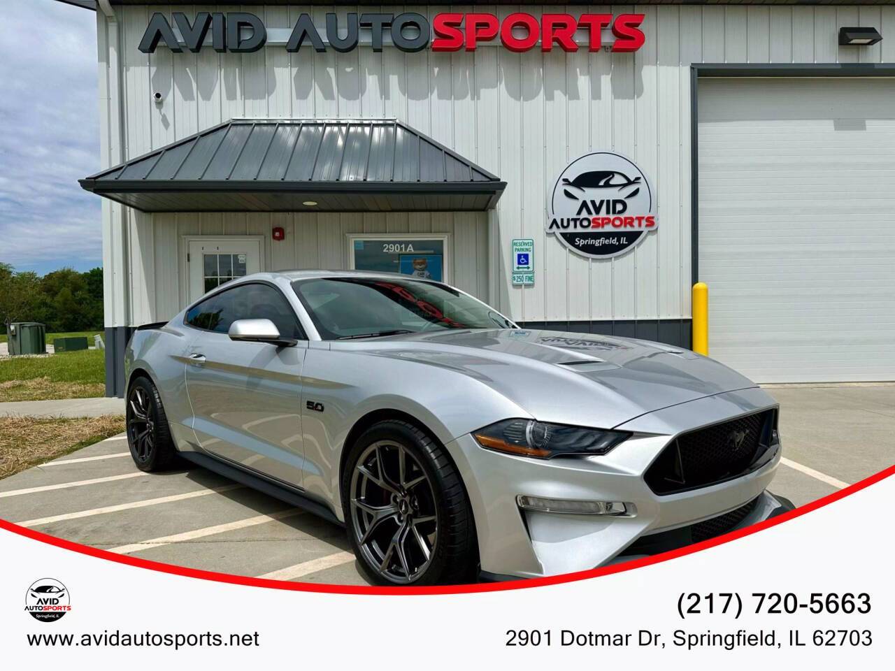 2019 Ford Mustang GT — Coupe — 1,938 mi — SPRINGFIELD, IL