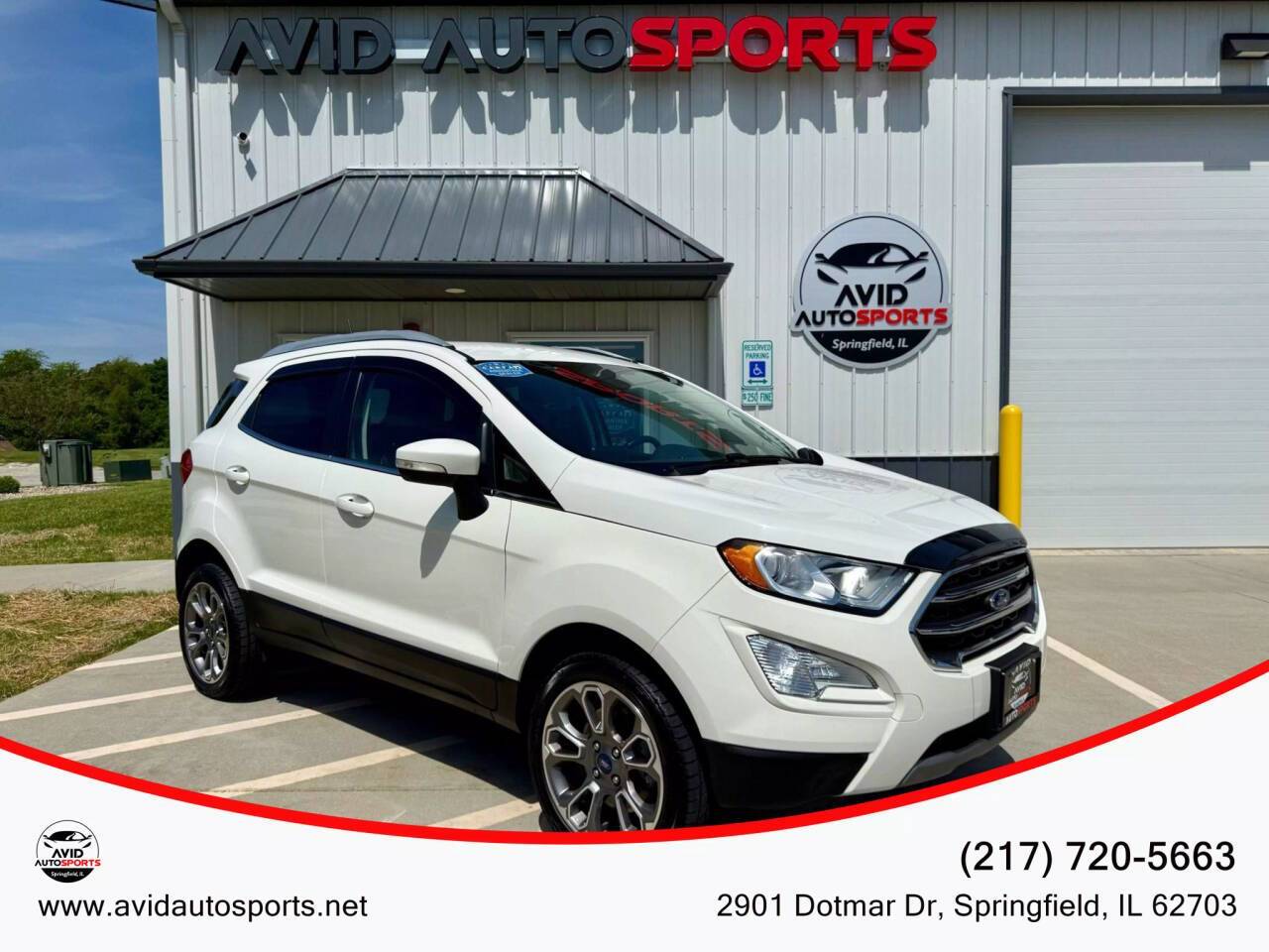 2018 Ford EcoSport Titanium — SUV — 34,374 mi — SPRINGFIELD, IL